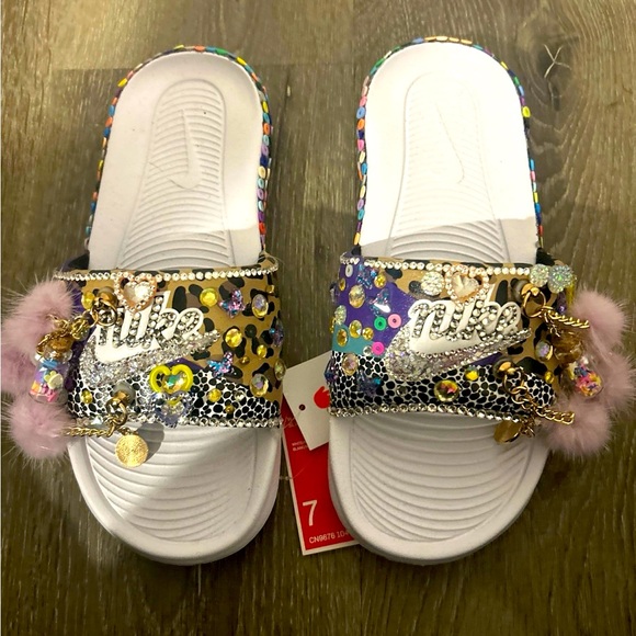 Nike Slides Custom - Picture 1 of 6